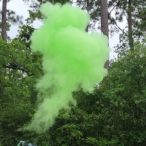 12" Green Gender Reveal Powder Cannon Kit