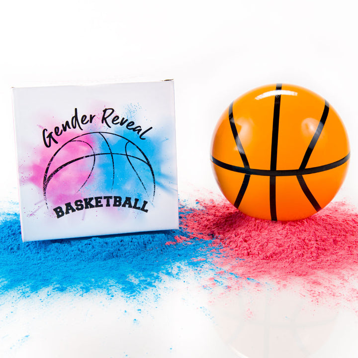 Gender Reveal Powder Basketball Case 8/1