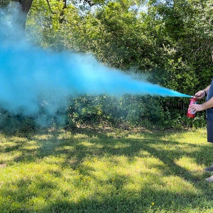 Blue Gender Reveal Extinguisher Case 5/1