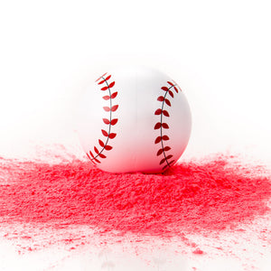 Pink Gender Reveal Baseball