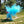 Blue Powder Gender Reveal Baseball